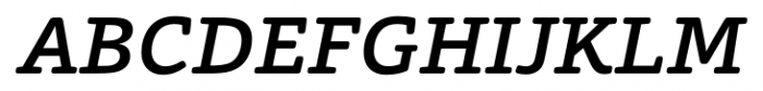 Foro Rounded Medium Italic Font UPPERCASE