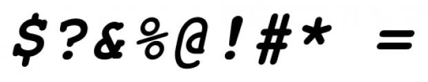 Foundation Mono Bold Italic Font OTHER CHARS