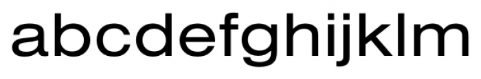 Foundation Sans Extended Font LOWERCASE