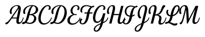 Fourth Regular Font UPPERCASE
