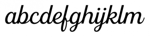Fourth Regular Font LOWERCASE