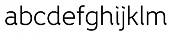 Fox Grotesque Light Font LOWERCASE