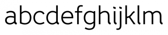 Fox Grotesque Pro Light Font LOWERCASE