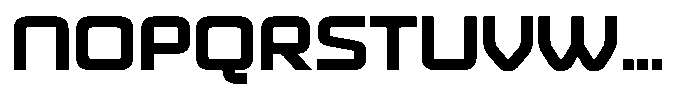 Focs Font UPPERCASE
