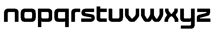 Focs Font LOWERCASE