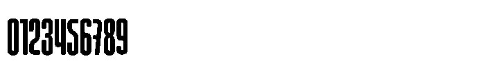Focused Block Regular Font OTHER CHARS