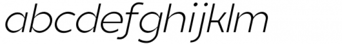 Foda Egypt Light Italic Font LOWERCASE