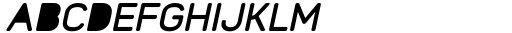 Foda Sans Bold Oblique Crv Solid Font UPPERCASE