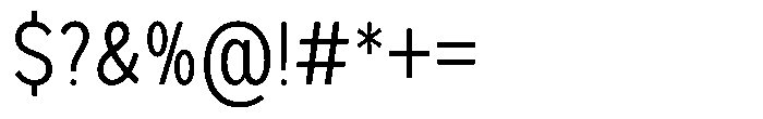 Foermality Condensed Extra Light Font OTHER CHARS