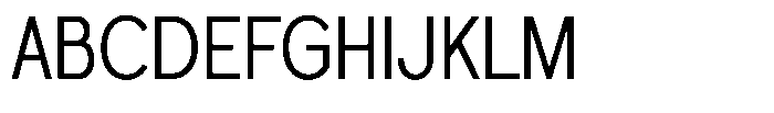 Foermality Condensed Extra Light Font UPPERCASE