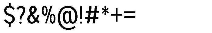 Foermality Condensed Light Font OTHER CHARS