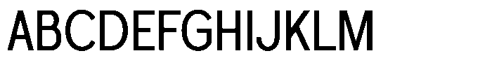 Foermality Condensed Light Font UPPERCASE