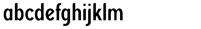 Foermality Condensed Regular FONT