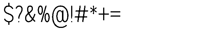 Foermality Condensed Thin Font OTHER CHARS