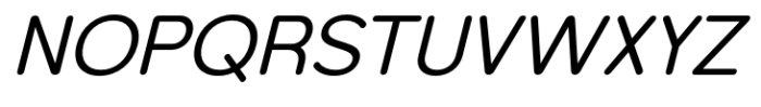 Foermality Rounded Medium Italic Font UPPERCASE