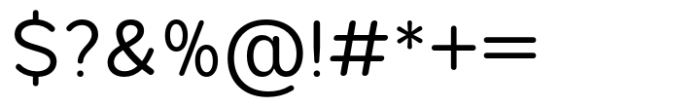Foermality Rounded Medium Font OTHER CHARS