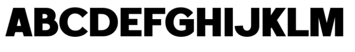 Foermality Sans Serif Black Font UPPERCASE