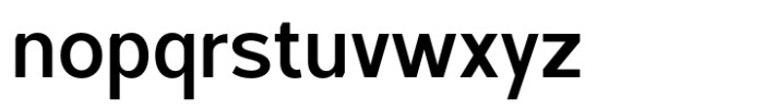 Foermality Sans Serif Semi Bold Font LOWERCASE