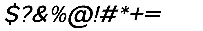 Foermality Sans Variable Foermality Sans Thin Italic Font OTHER CHARS
