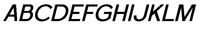 Foermality Sans Variable Foermality Sans Thin Italic Font UPPERCASE