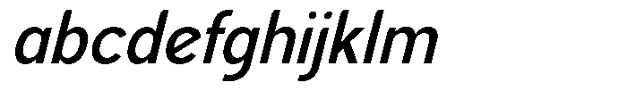 Foermality Sans Variable Foermality Sans Thin Italic FONT