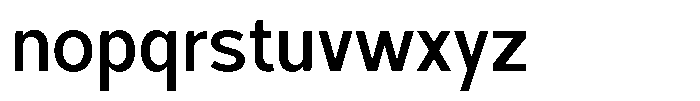 Foermality Sans Variable Foermality Sans Thin Font LOWERCASE