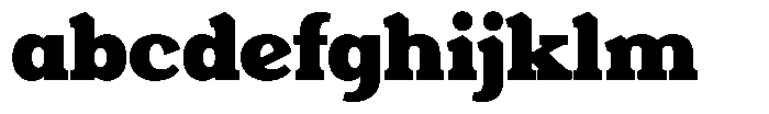 Foermality Serif Black FONT