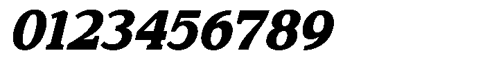 Foermality Serif Bold Italic Font OTHER CHARS