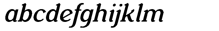 Foermality Serif Italic FONT