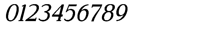 Foermality Serif Light Italic Font OTHER CHARS