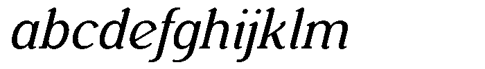 Foermality Serif Light Italic FONT