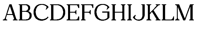 Foermality Serif Light Font UPPERCASE