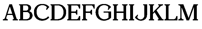 Foermality Serif Regular Font UPPERCASE
