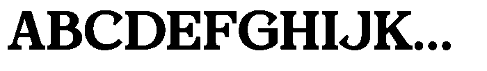 Foermality Serif Semi Bold Font UPPERCASE