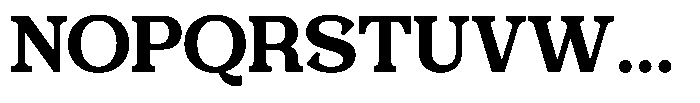 Foermality Serif Semi Bold Font UPPERCASE