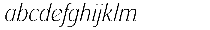 Foermality Serif Thin Italic FONT