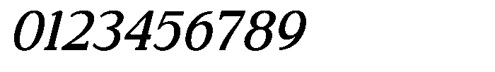 Foermality Serif Variable Foermality Serif Thin Italic Font OTHER CHARS