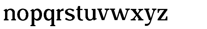Foermality Serif Variable Foermality Serif Thin Font LOWERCASE