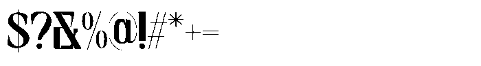 Foga Regular Font OTHER CHARS