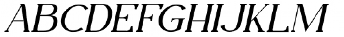 Fogie Light Italic Font UPPERCASE