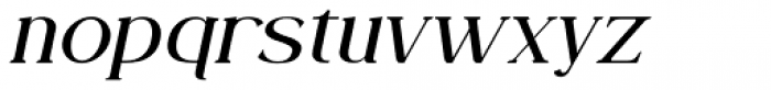 Fogie Light Italic Font LOWERCASE