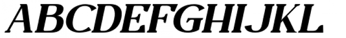 Fogie Medium Italic Font UPPERCASE