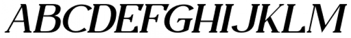 Fogie Regular Italic Font UPPERCASE