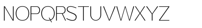 Fogler Thin Font UPPERCASE