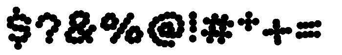 Fogus Round Font OTHER CHARS