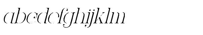 Foilathe Italic FONT