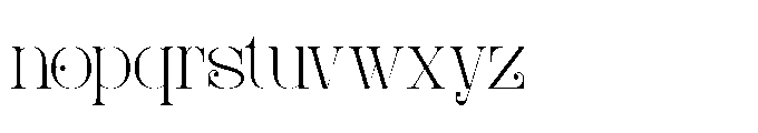 Foilathe Regular Font LOWERCASE