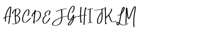 Fokties Signature Font UPPERCASE