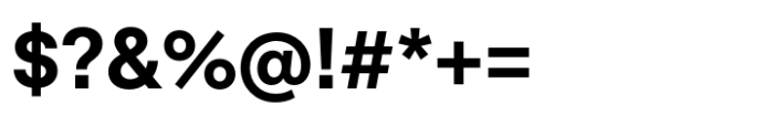 Fold Grotesque Bold Font OTHER CHARS