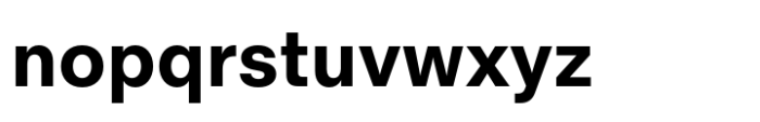 Fold Grotesque Bold Font LOWERCASE